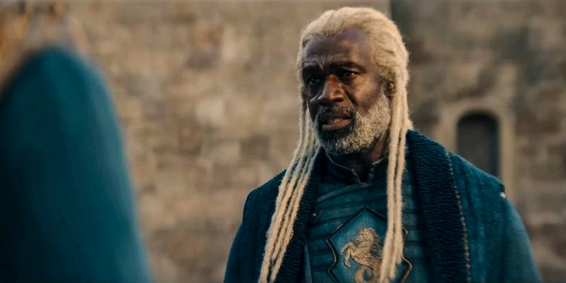Steve Toussaint como Lord Corlys 'The Sea Snake' Velararyon em Casa do Dragão 2ª temporada
