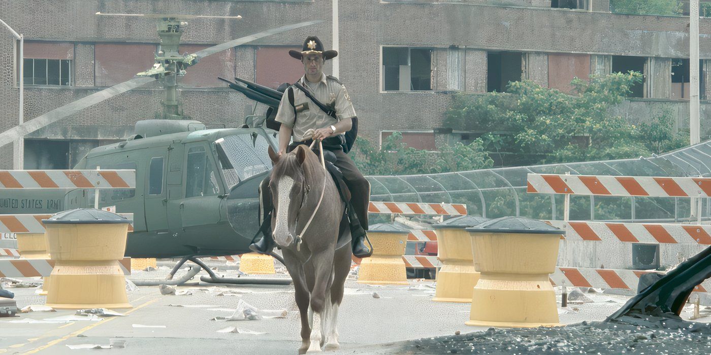 Arrivo dei bombardieri su Atlanta nella prima stagione di TWD.
