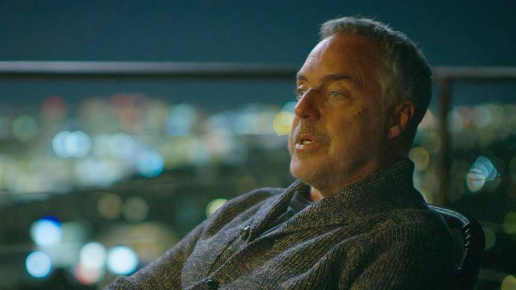 Harry Bosch (Titus Welliver) talks on Bosch: Legacy