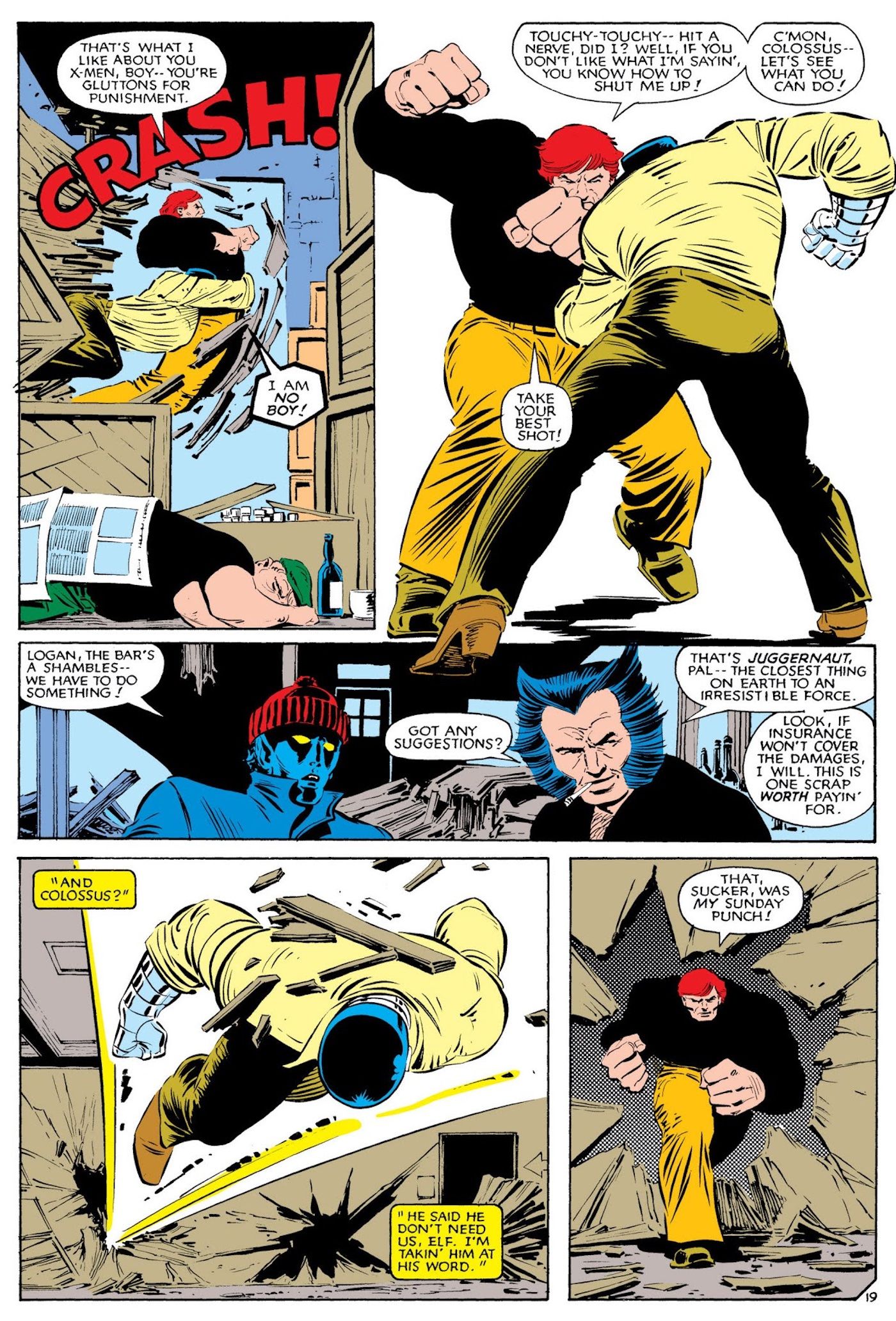 Colossus Finally Beat Juggernaut by Learning to Fight Like Wolverine