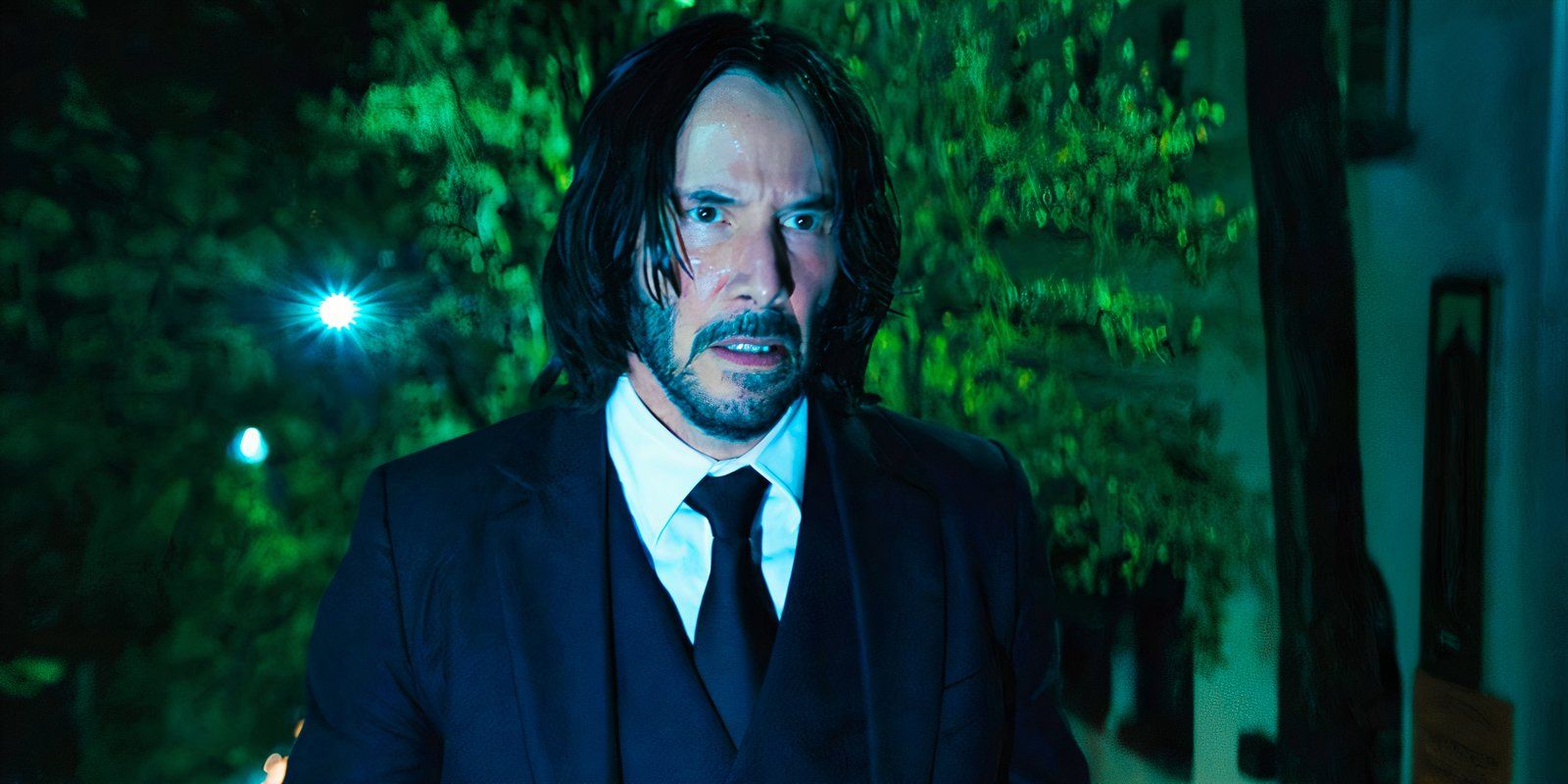 Keanu Reeves as John Wick in John Wick Chapter 4