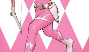 Pink Ranger 90s Power Rangers' New Green Ranger Officially Meets the '90s Originals ...