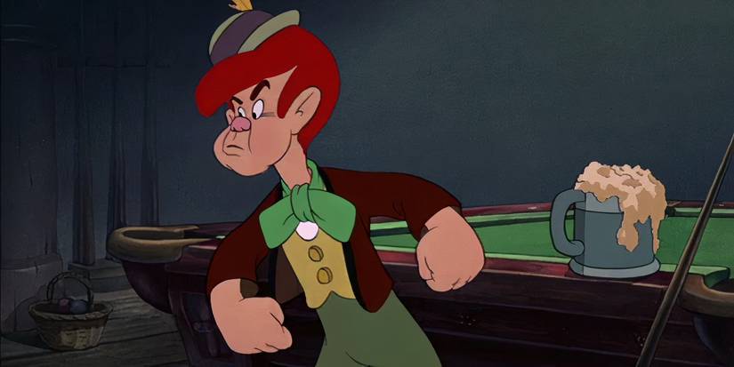 Lampwick como um garoto em Pinóquio