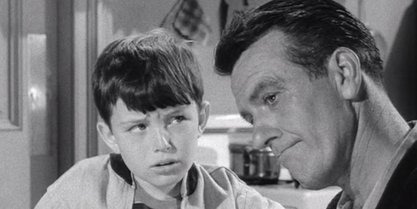 Beaver talking to Ward in Leave It to Beaver