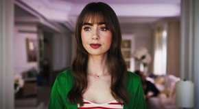 Lily Collins in Emily in Paris Season 4