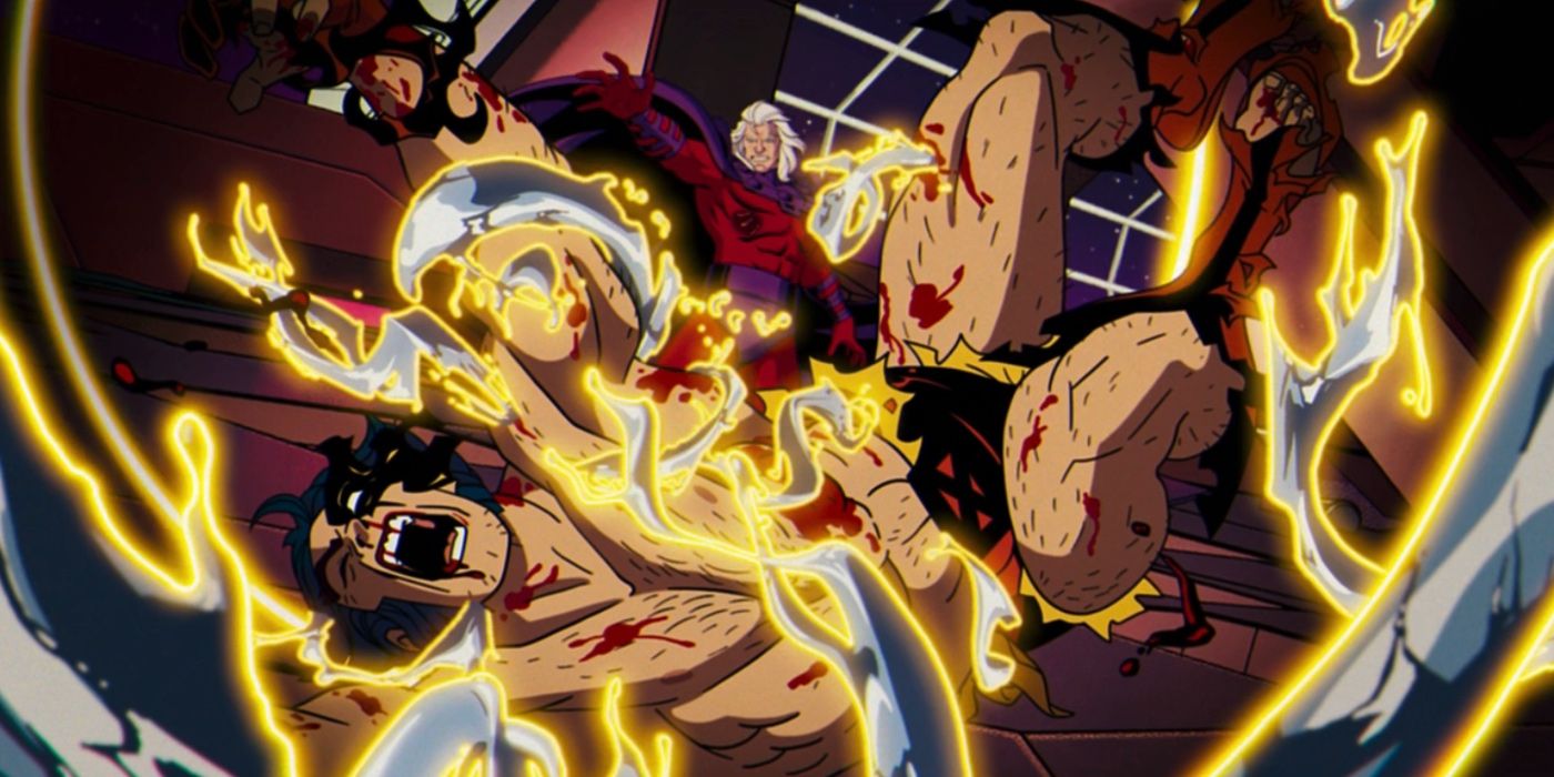 Magneto Rips Adamantium From Wolverine in X-Men '97 Episode 9
