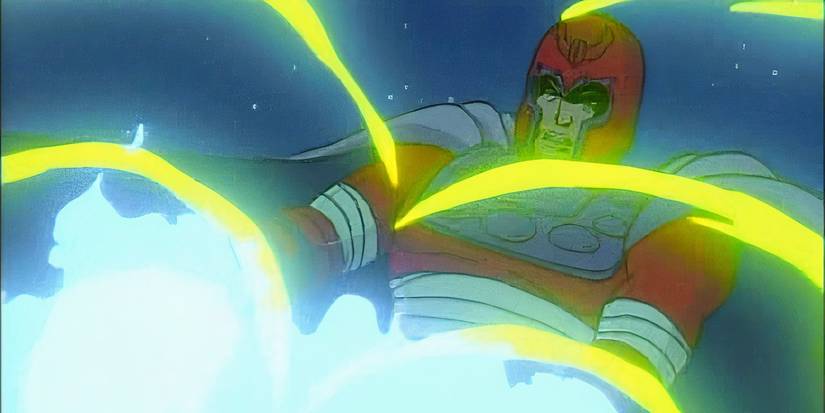 Magneto using his powers in X-Men The Animated Series