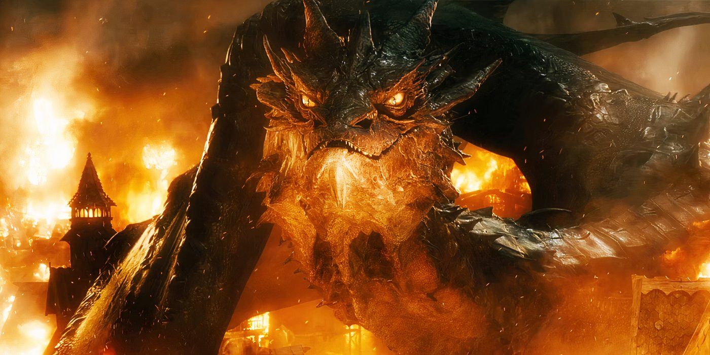 Smaug in The Hobbit