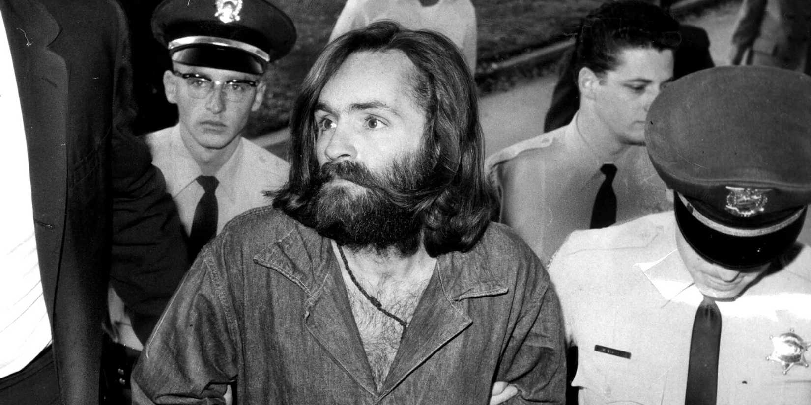 Charles Manson Being Arrested