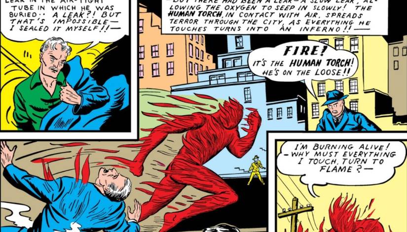 Marvel Comics #1 1939 Human Torch Golden Age