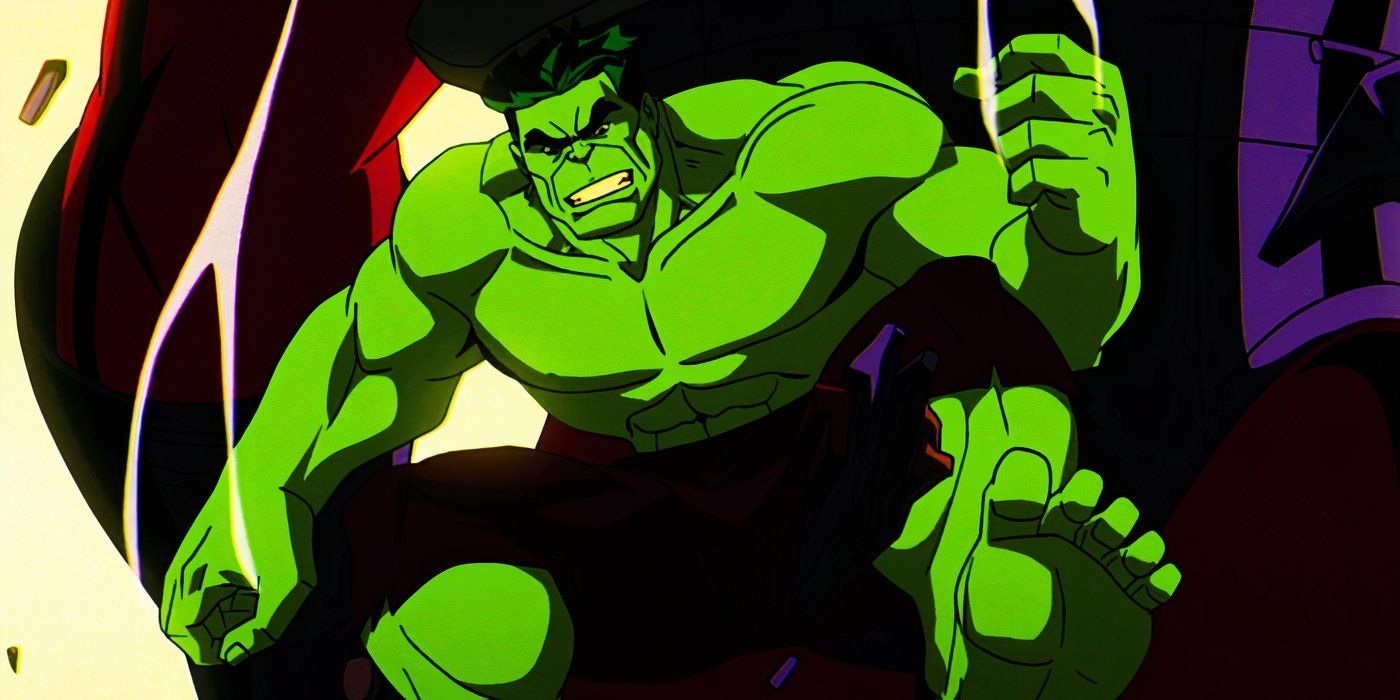 Morph impersonating the Hulk fighting Sentinels in X-Men '97