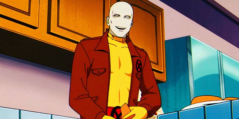 Morph sorrindo em X-Men '97