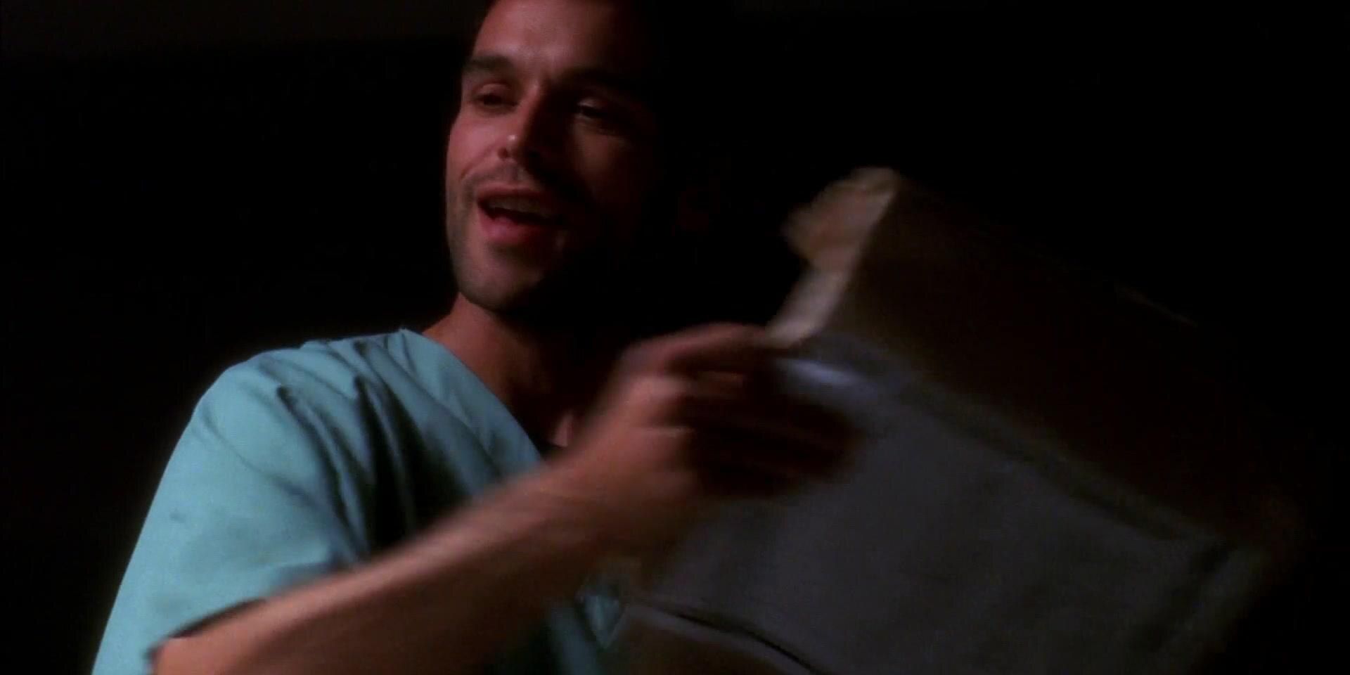 Ari Haswari in scrubs in NCIS