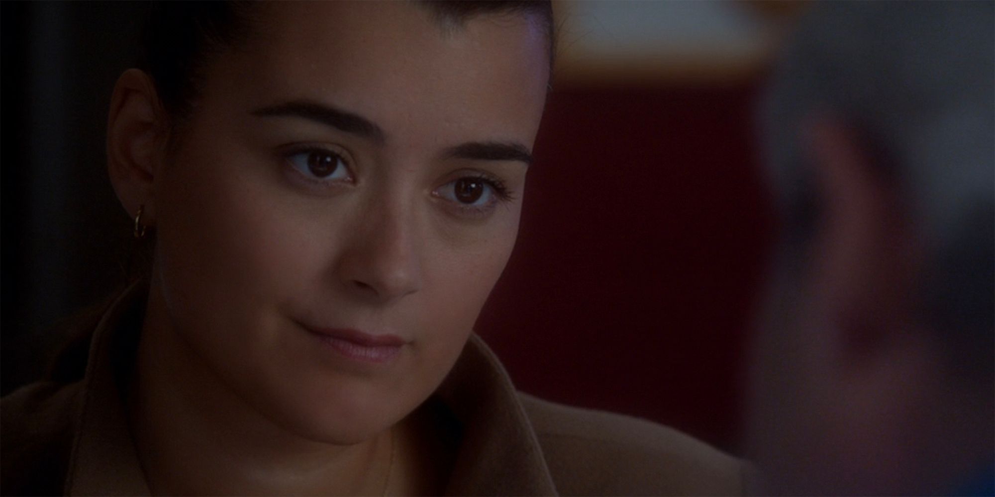 A close up of Ziva David in NCIS