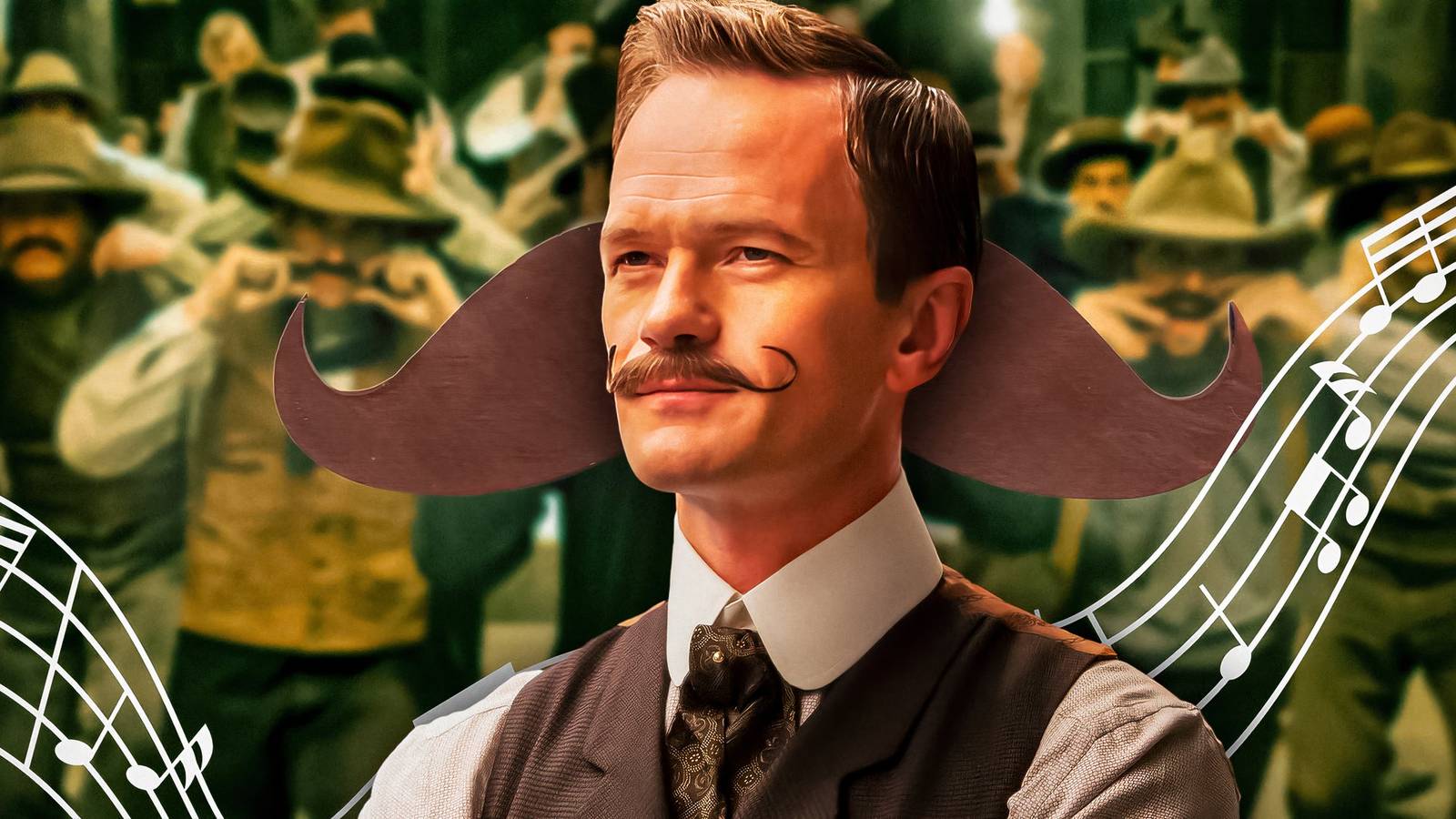 Fred R. Harris Mustache The Real Life Mustache Song From A Million Ways To Die In The West
