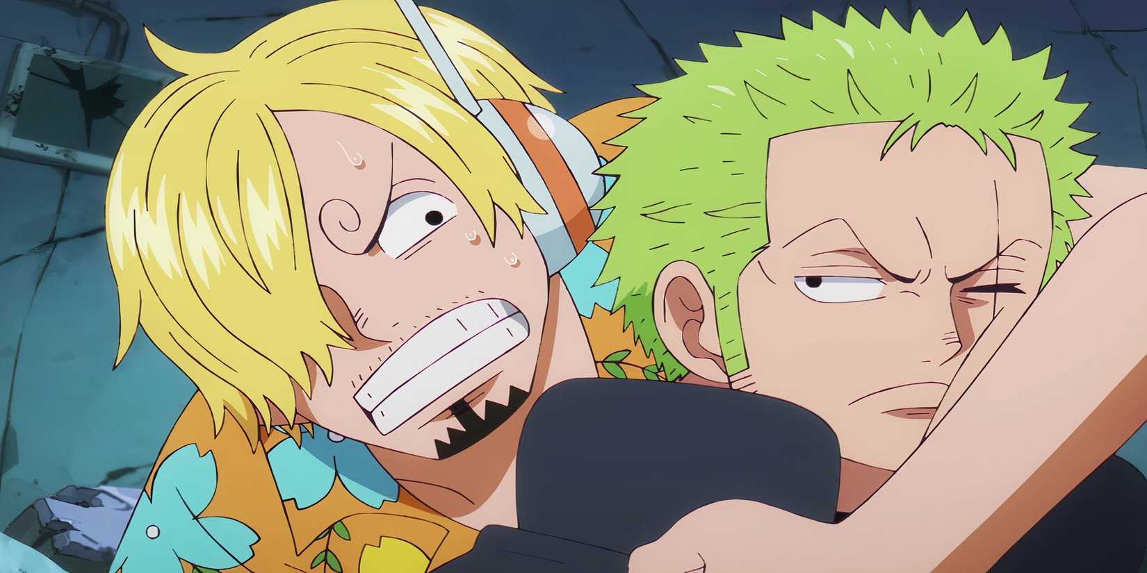 Zoro et Sanji dans l'épisode 1106