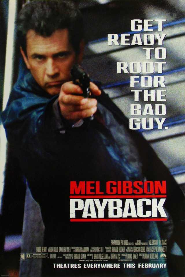 3 Best Movies To Watch On Prime Video This Week (March 23-27) 3 Payback (1999) - Poster - Mel Gibson Holding A Gun