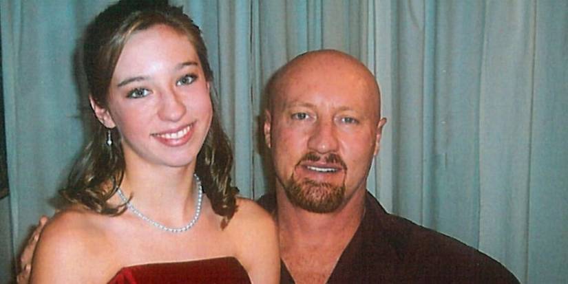 Randy Baker with a woman smiling for a photo in Dateline The Secret Keepers.