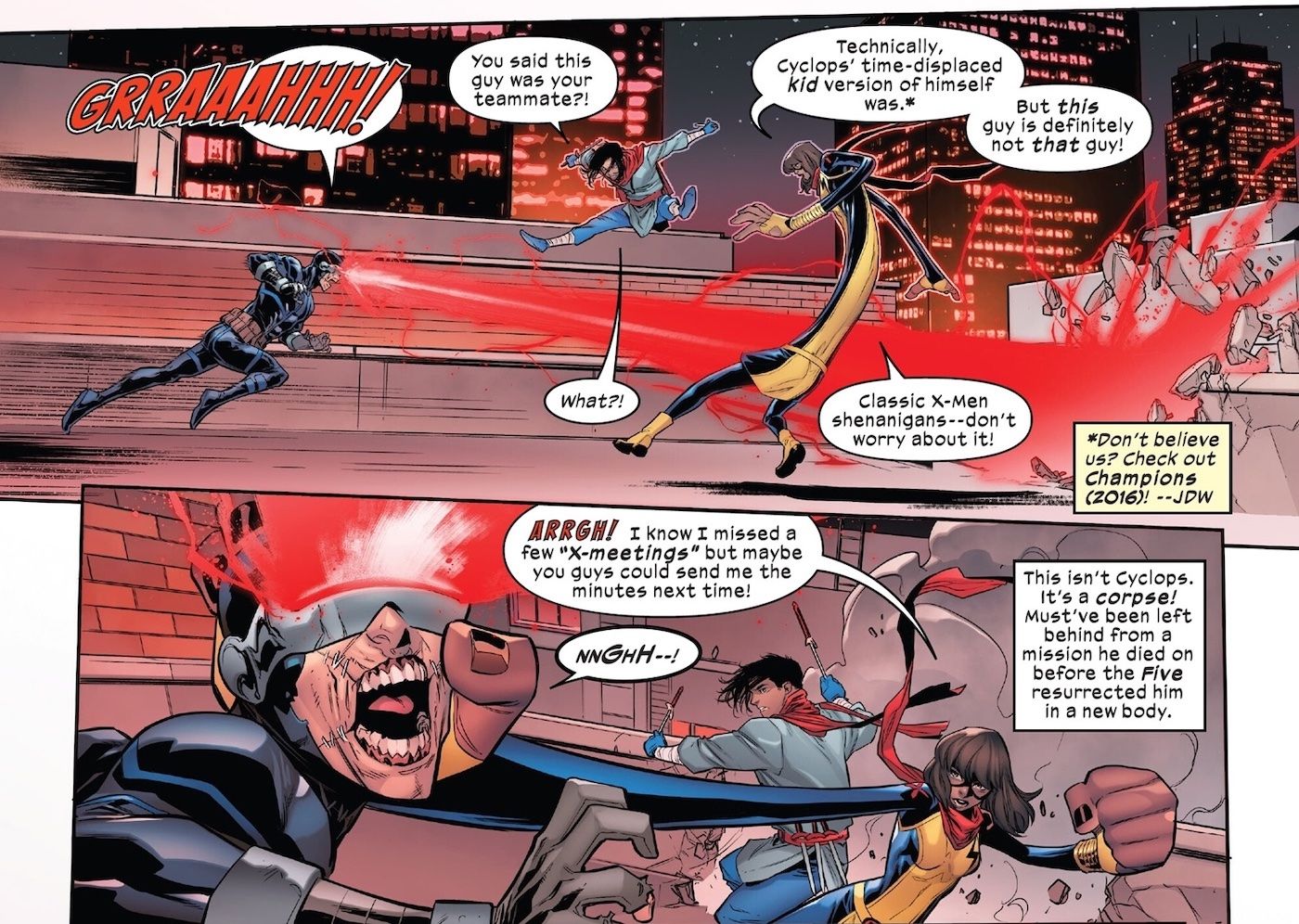 Marvel's New Zombie Cyclops Answers An Age-Old Question About How His ...