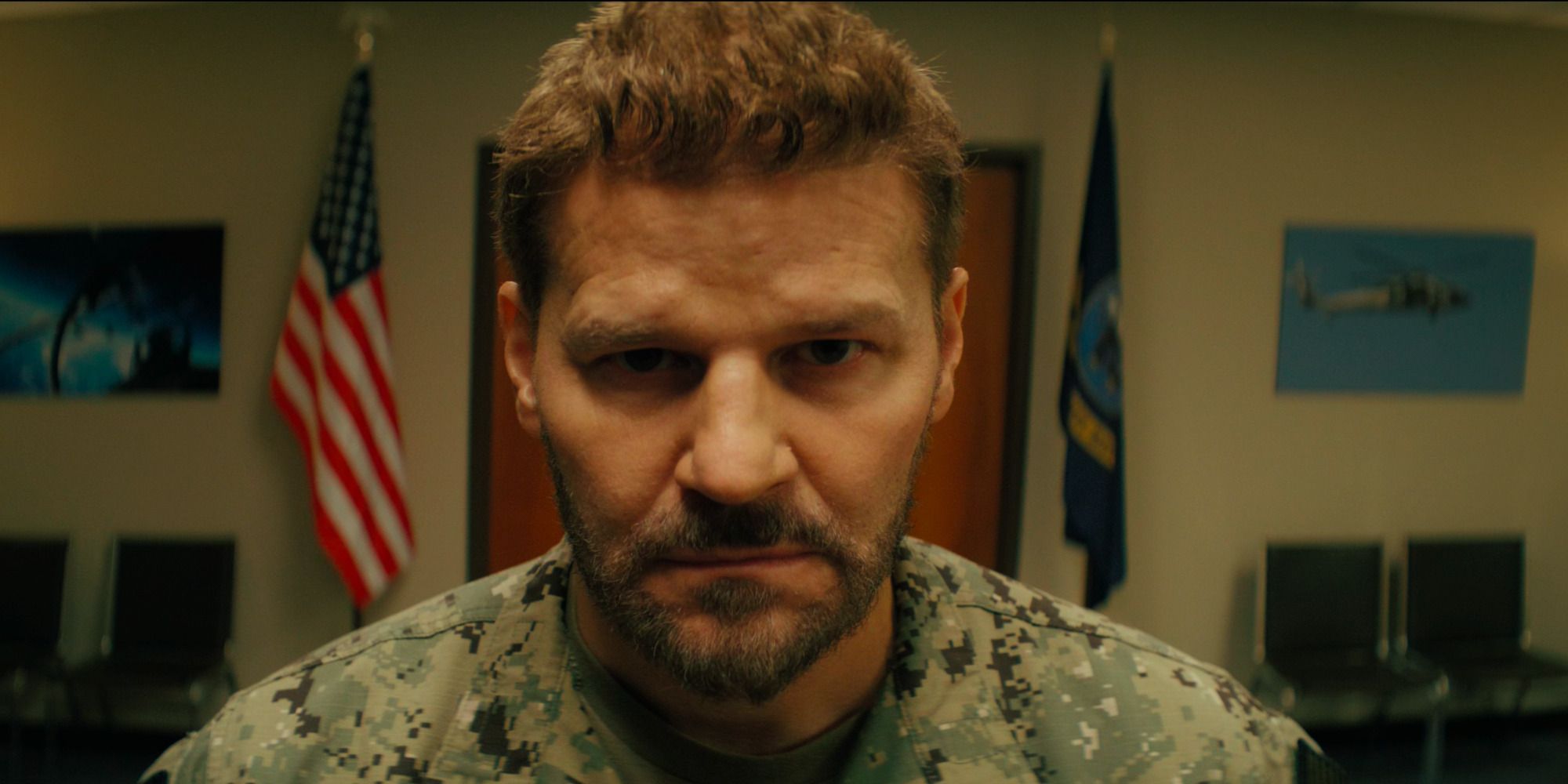 Jason Hayes (David Boreanaz) faces command on SEAL Team Season 6 Episode 10.