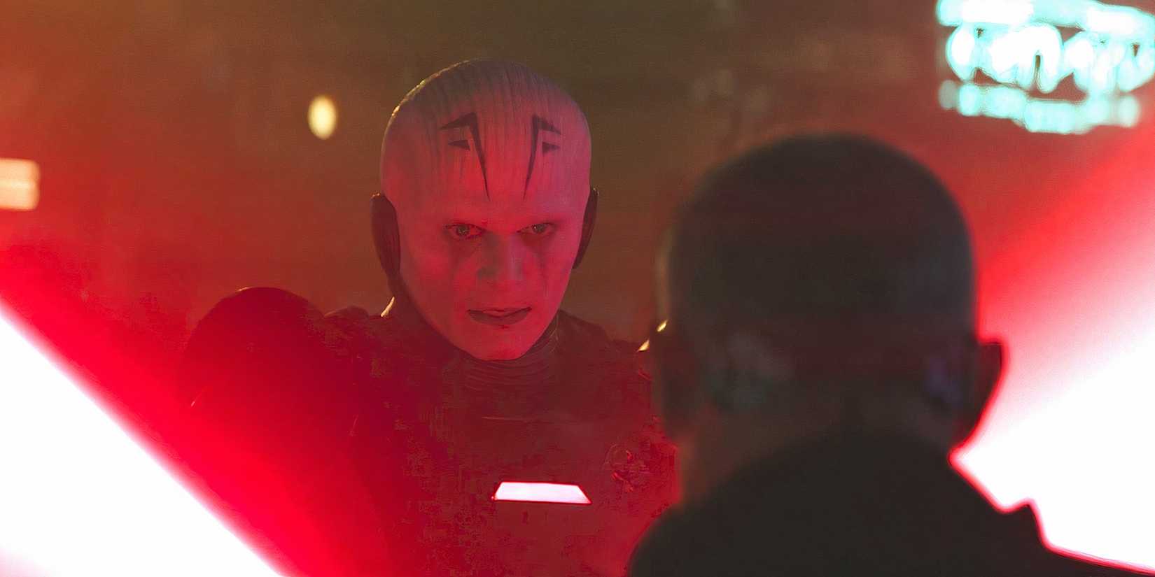 Rupert Friend strikes a menacing pose in Obi-Wan Kenobi