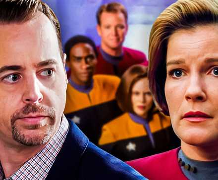 Сэйн-Мёррей в роли Тимоти МакГи из NCIS и Кейт Мулгру в роли капитан Кэтрин Дженвей из Star Trek: Voyager