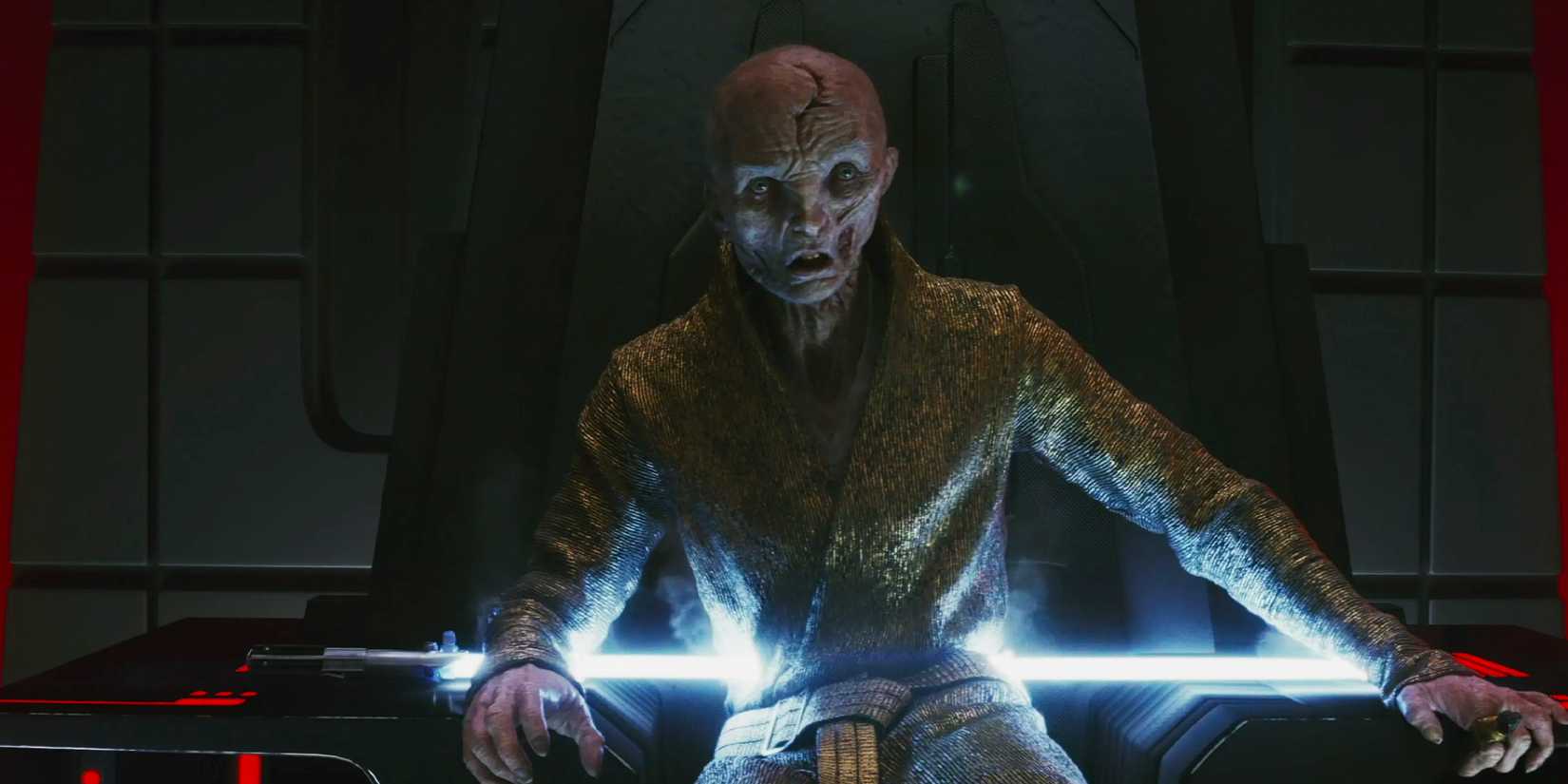 Andy Serkis Reveals How Snoke Evolved From Star Wars: The Force Awakens ...