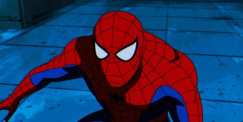 Spider-Man watching the lights go out in X-Men '97