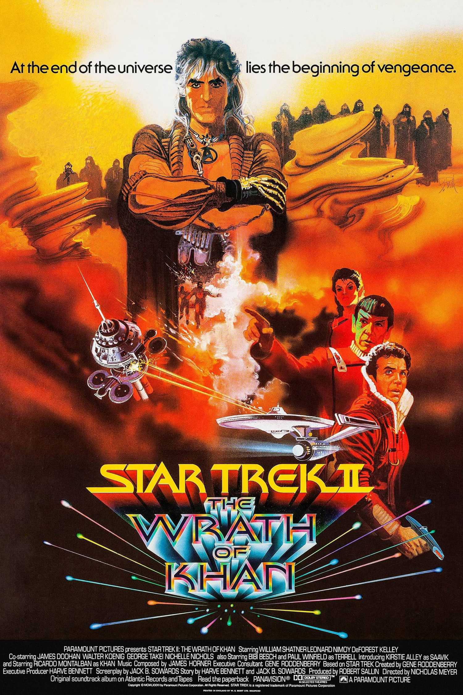 Star Trek II: The Wrath of Khan movie poster