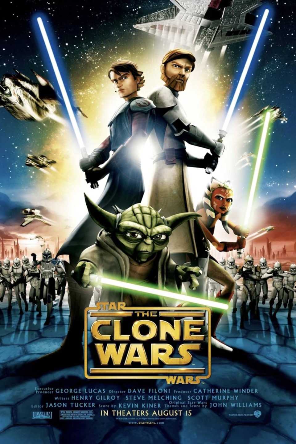 Star Wars_ The Clone Wars (2008) - Poster - Animated
