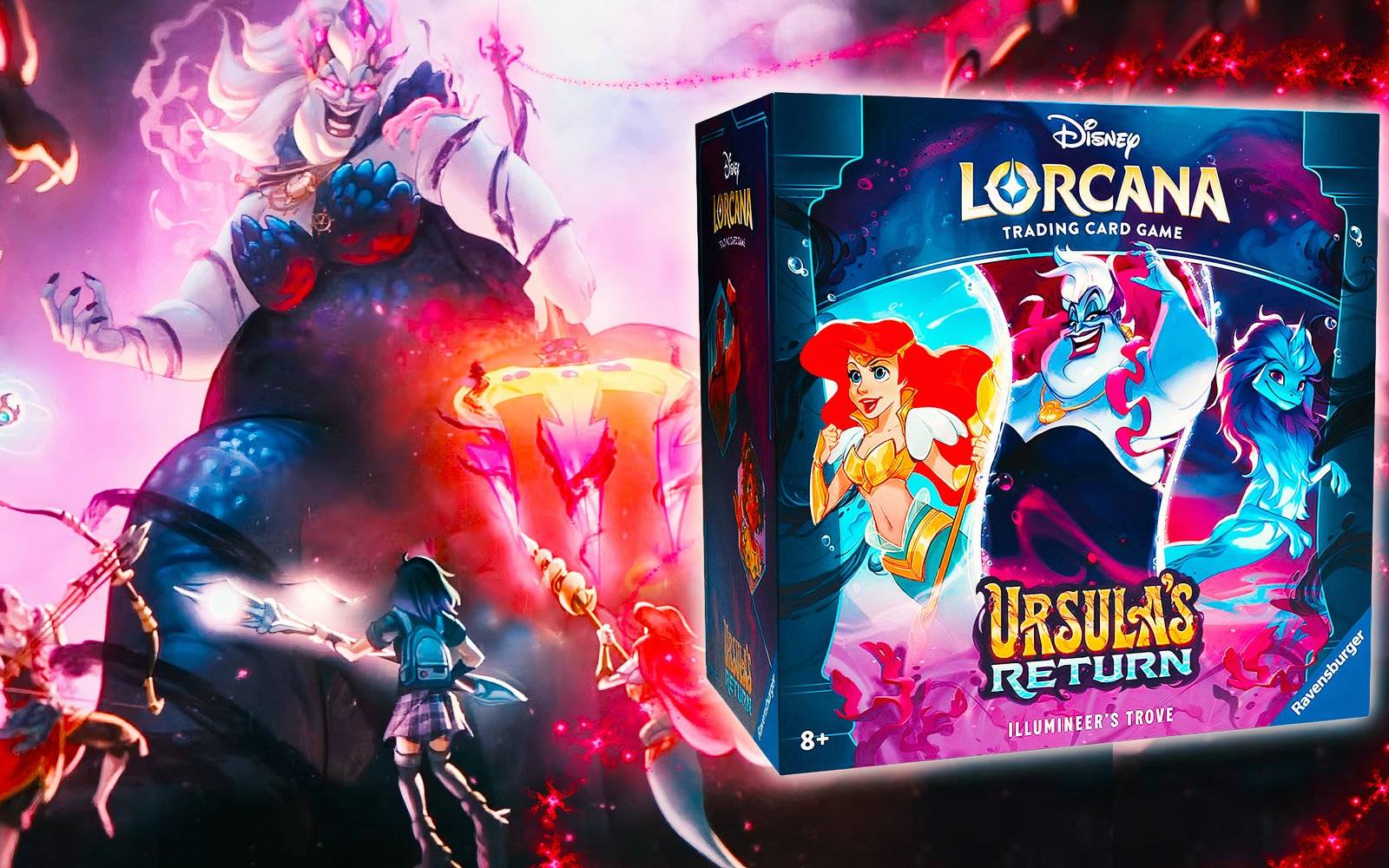 Disney Lorcana: Ursula's Return Illumineer's Trove Review Disney Lorcana: Ursula's Return Illumineer's Trove Review
