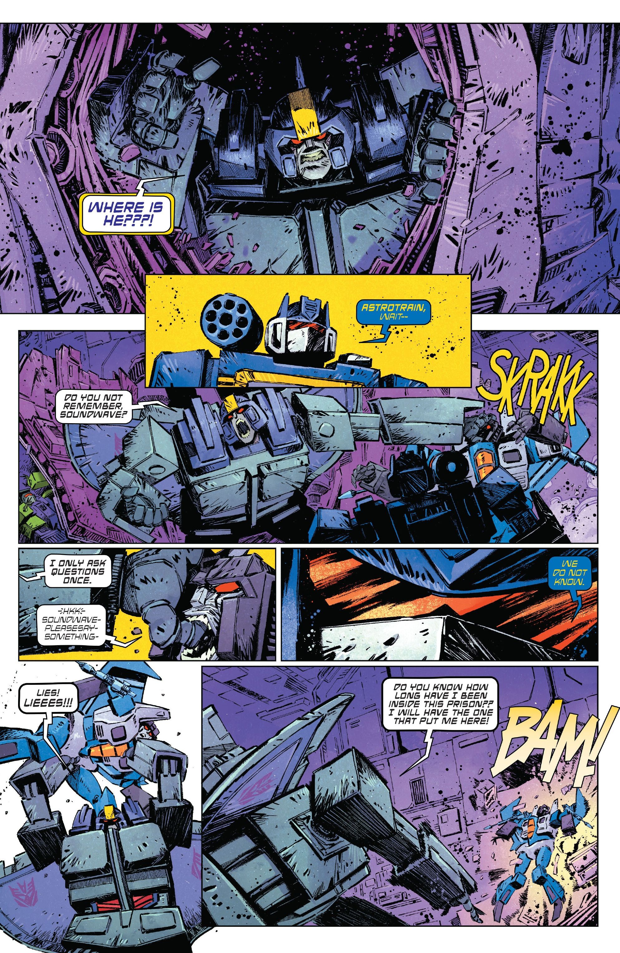 Transformers #8 (Second Run) Cover A Astrotrain - Comic Book Transformers #8 (Second Run) Cover A Astrotrain - Comic Book