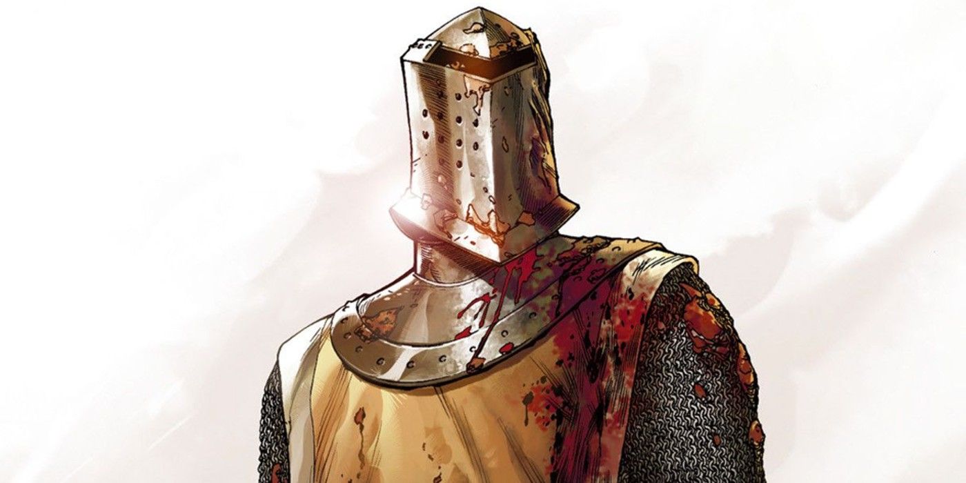 Art of Ser Duncan the Tall covered in blood