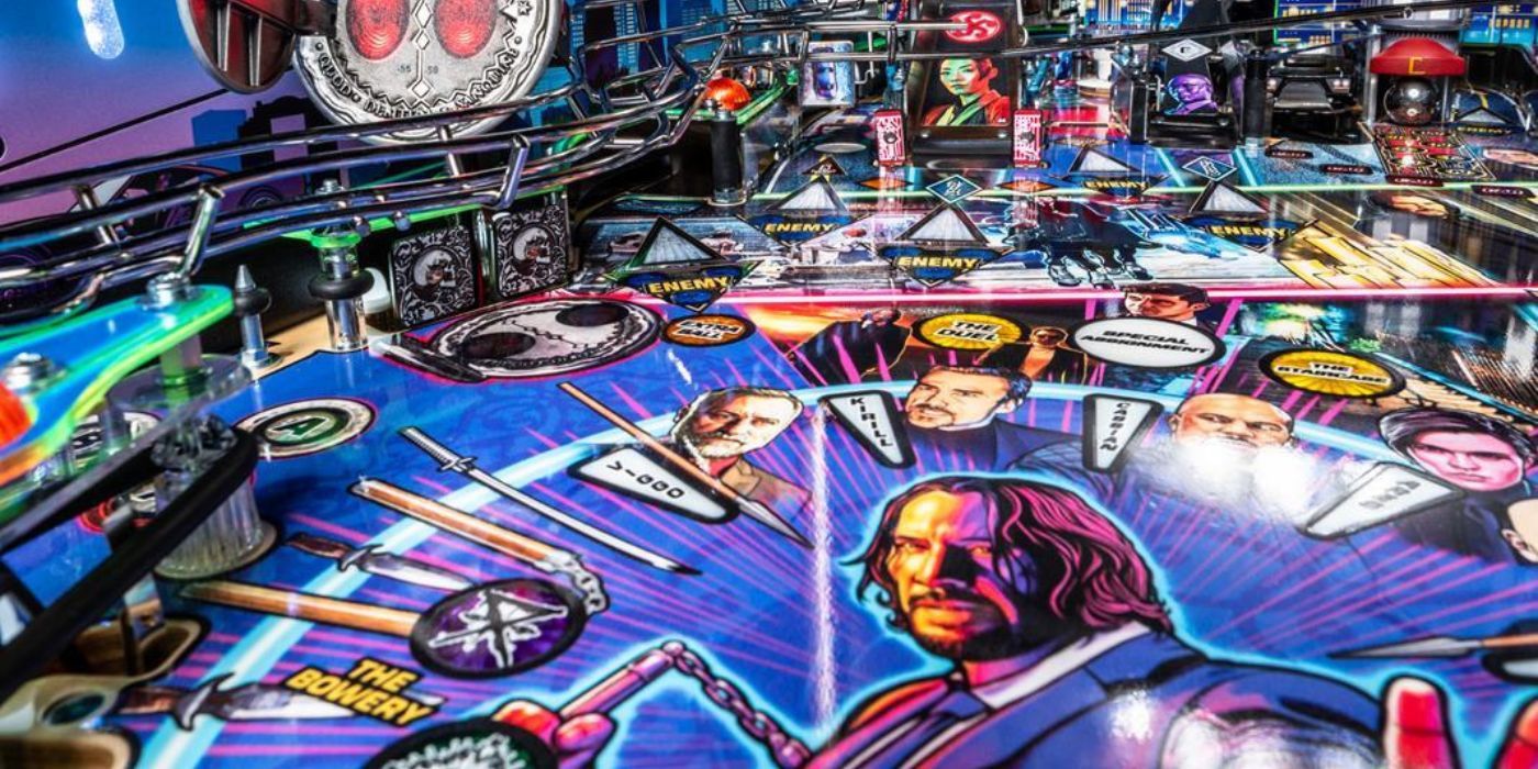 John Wick Pinball Comes With A Piece Of Keanu Reeves' Suit - For A Price