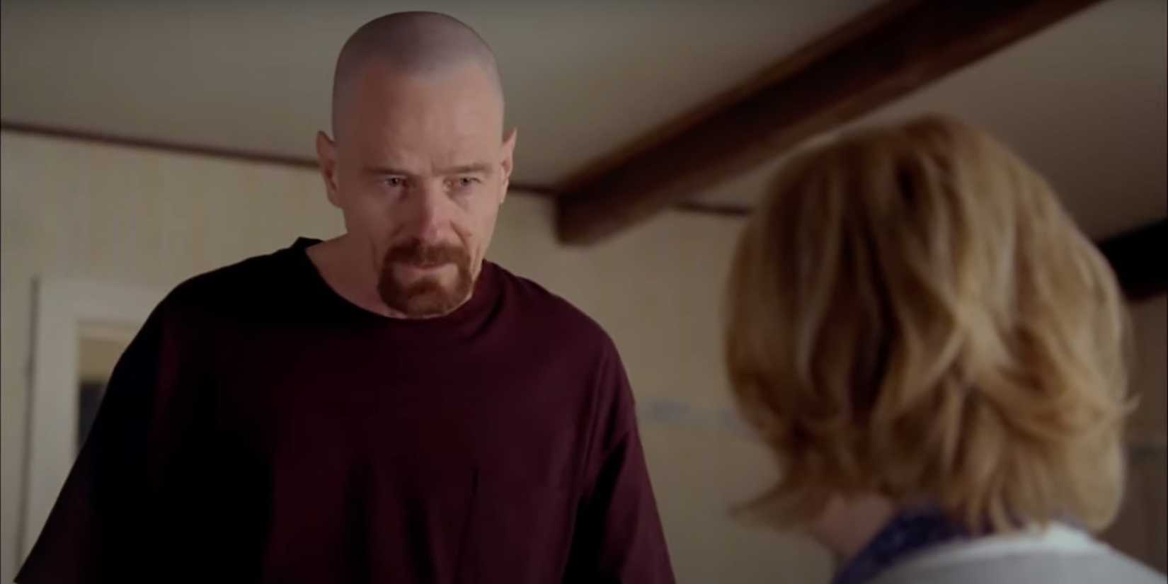 Walt talking to Skyler in Breaking Bad