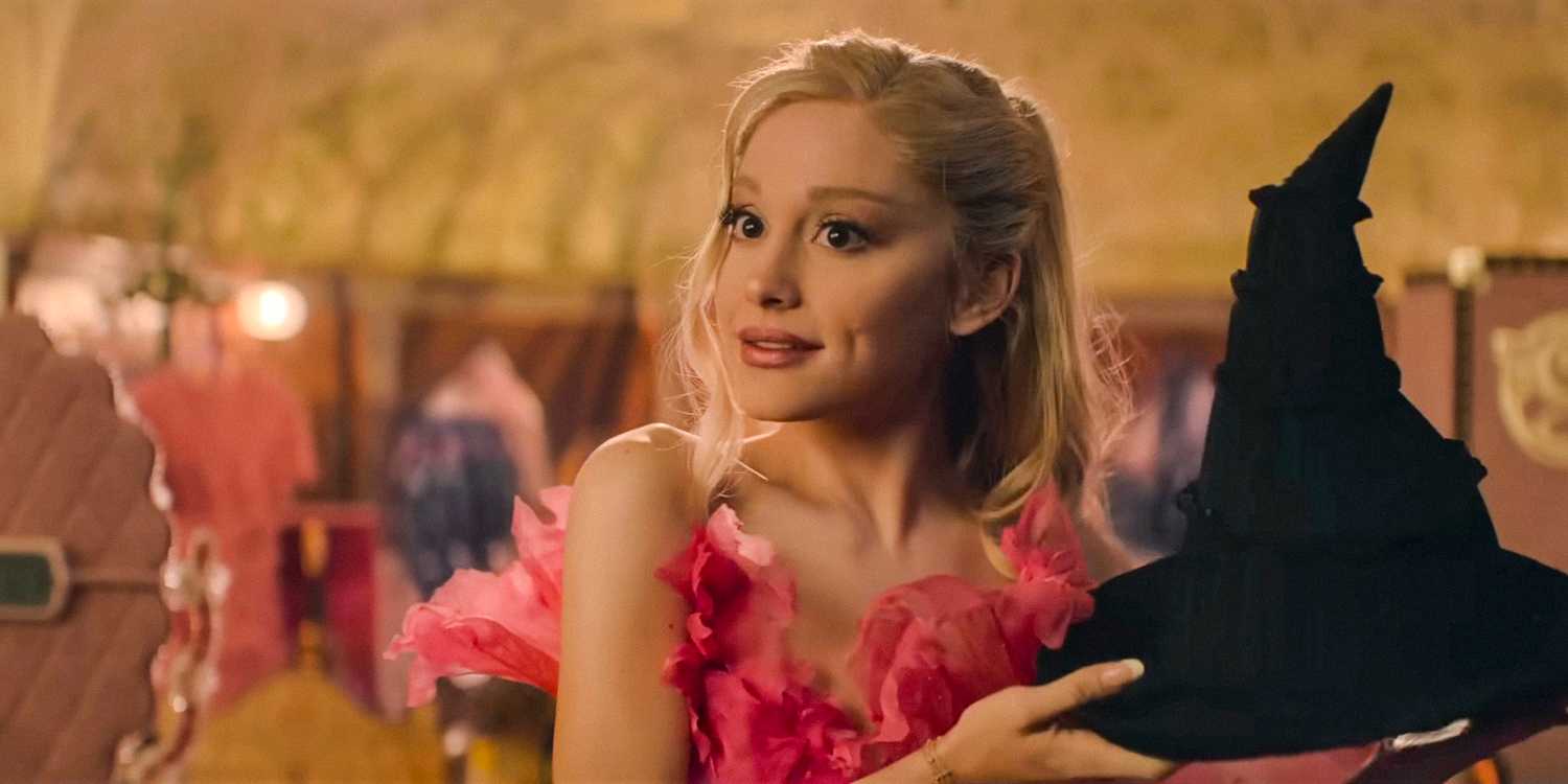 glinda pink dress wicked movie Singing Fashion Doll Hollywood Heroes Details The ankle Why The Wicked Movie Has