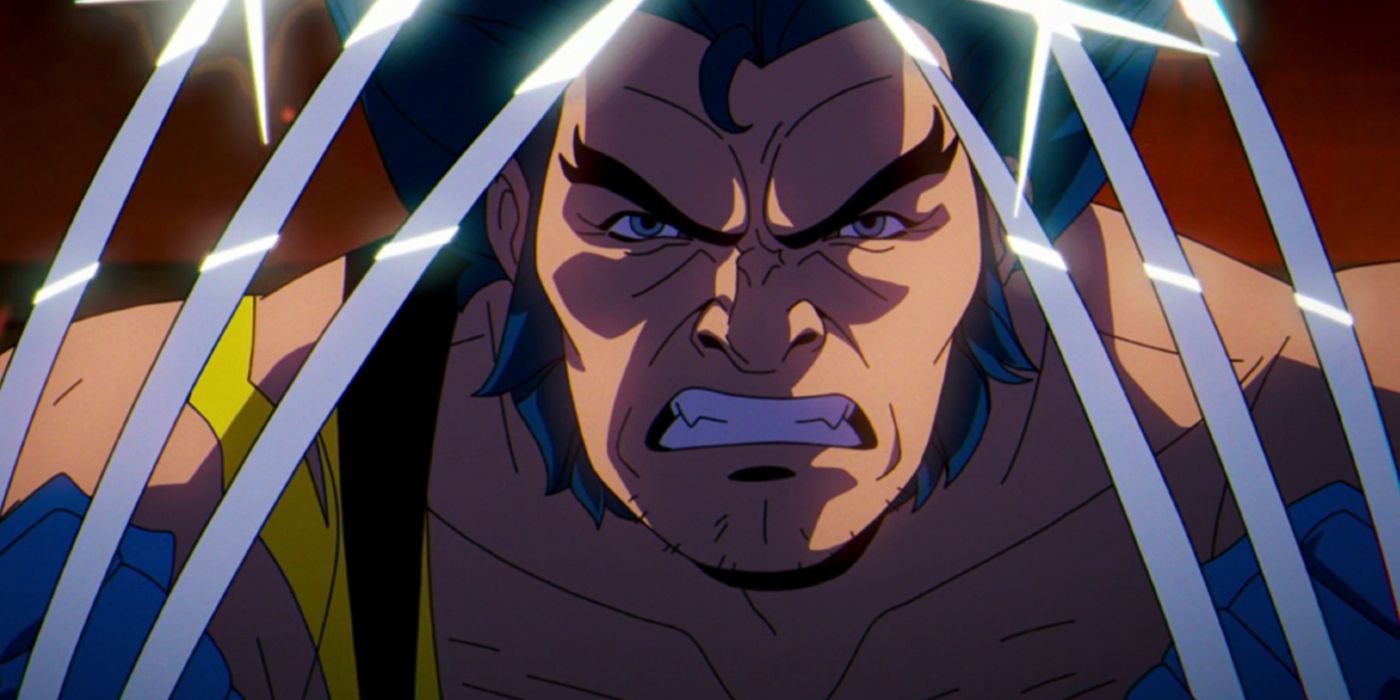Wolverine brandishing his claws in X-Men '97 episode 8