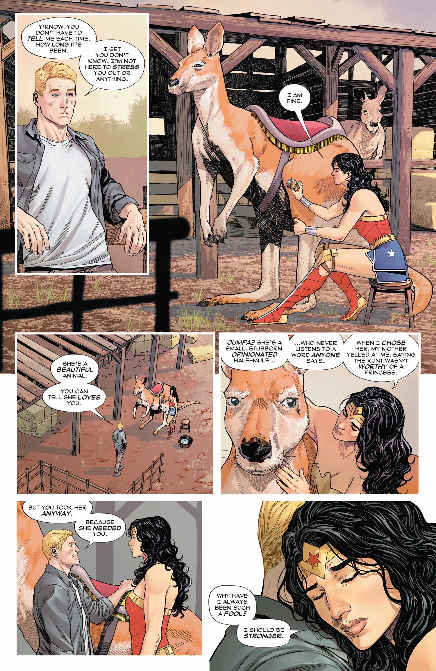 Wonder Woman Steve and Jumpa DC