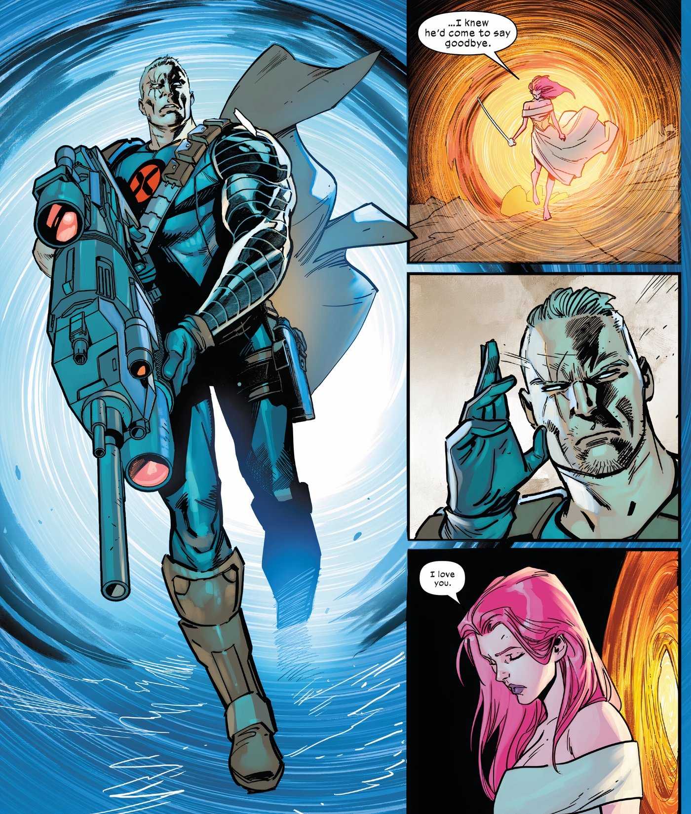 X-Men Cable Says Goodbye To Hope