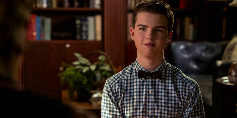 Sheldon Cooper (Iain Armitage) in Young Sheldon season 7 episode 11