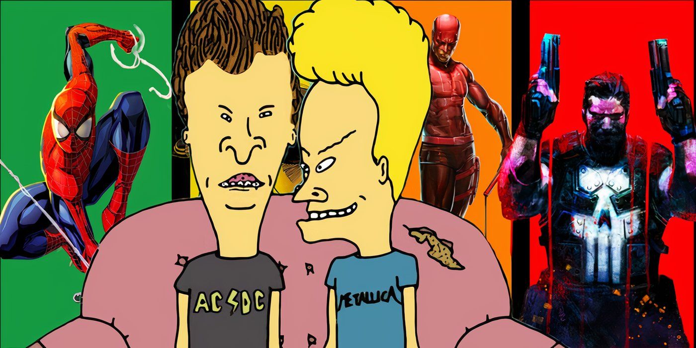 10 Funniest Times Beavis and Butt-Head Mocked Marvel's Street