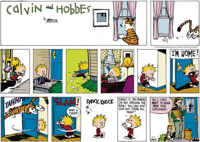 10 Funniest Calvin and Hobbes Comics That Just Turned 30 (in May 2024)