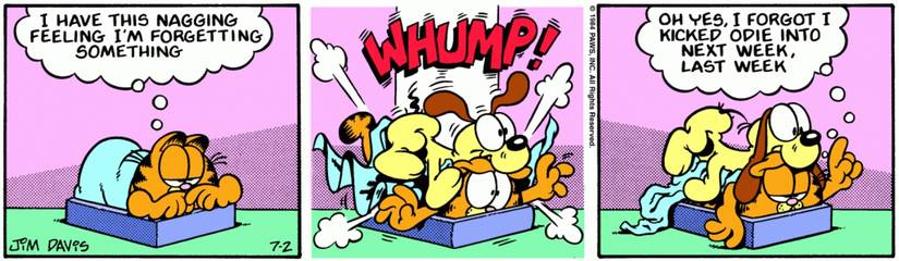 10 Funniest Garfield Comics Where Garfield Loses