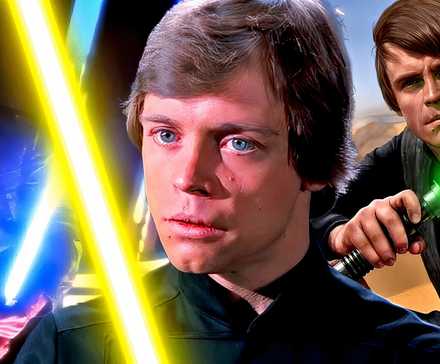 Luke Training This Iconic Image of Luke Skywalker's Jedi Training Means the Opposite ...