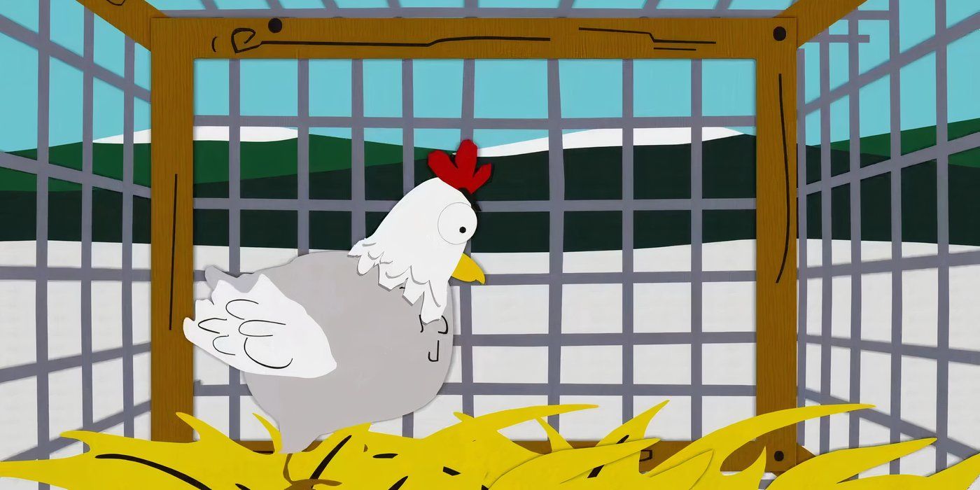 A Chicken In The South Park Episode "Chickenlover"
