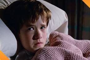 Cole in his bed in The Sixth Sense