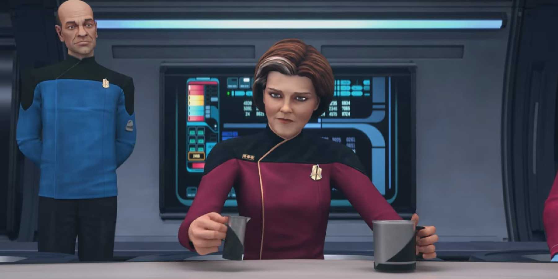 Picard Tea Replicator Captain Janeway’s Star Trek: Voyager Coffee Obsession Explained (& Why ...