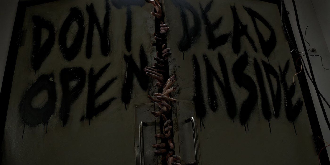 The Don't Open Dead Inside doors in The Walking Dead, Days Gone Bye