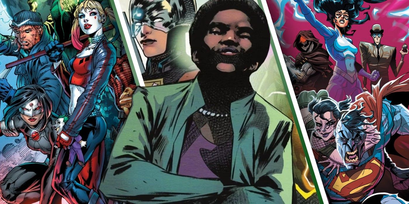 amanda waller and various suicide squad characters