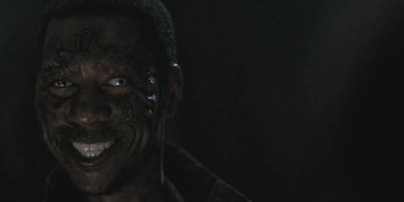 A Aranha sorrindo de forma sinistra em Supernatural